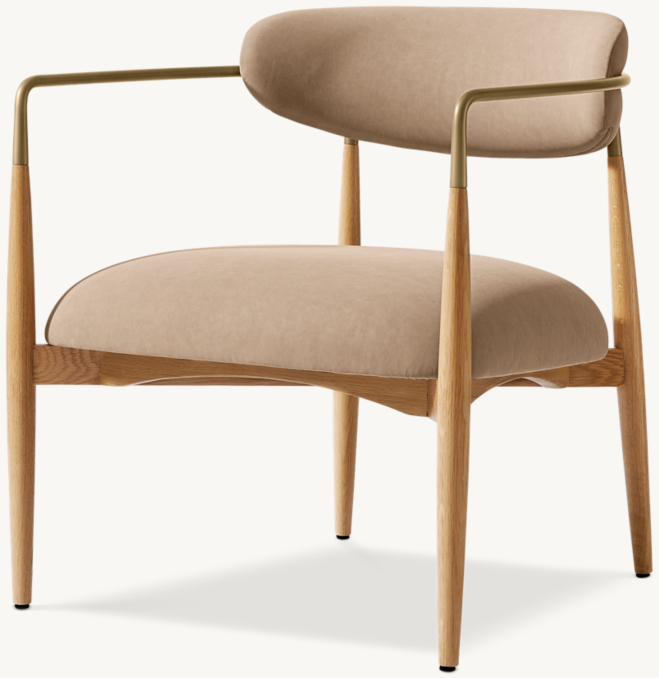 Arno Vegan Leather Lounge Chair