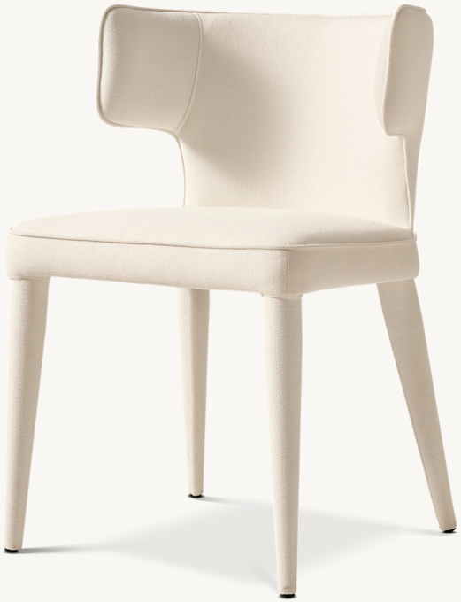 Nicola Wing Fabric Dining Armchair