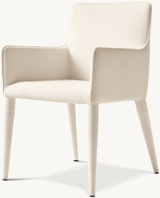 Nicola Track Fabric Dining Armchair