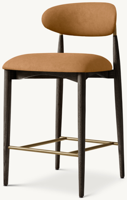 Arno Dolce Faux Leather Counter Stool