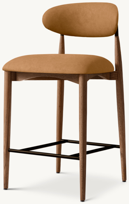 Arno Vegan Leather Bar & Counter Stool