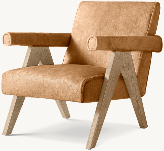 Jakob Hair-On-Hide Lounge Chair