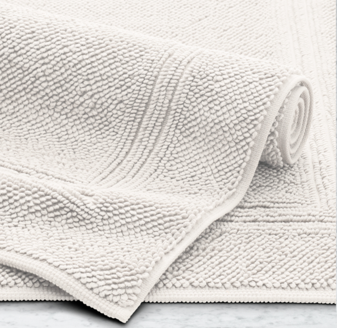 Cotton Woven Bath Rug