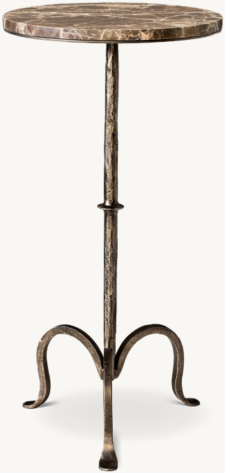 Shown in Brown Emperador Marble/Bronze.
