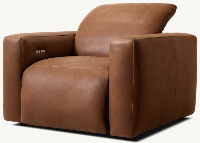 Blake Motion Leather Recliner RH Baby Child