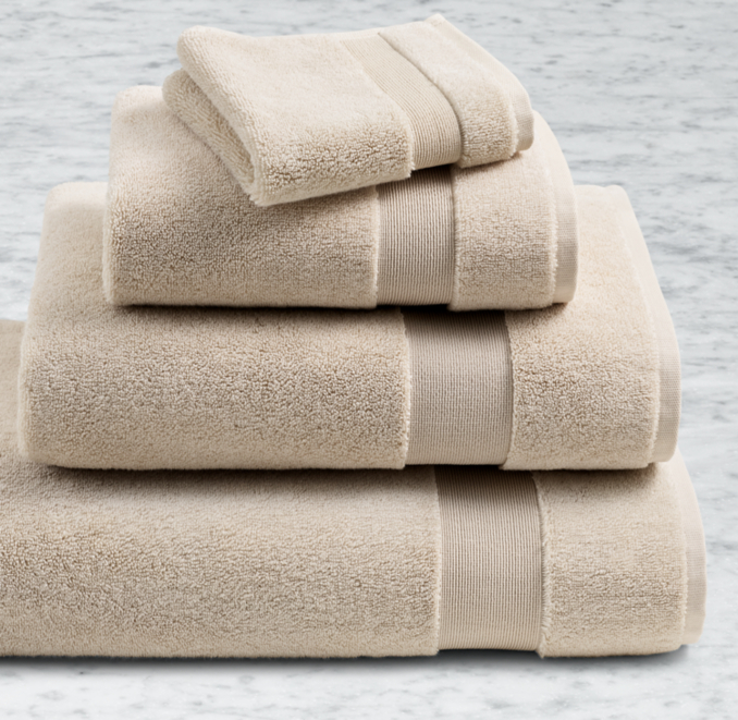 Ultra-Luxe Turkish Cotton Towel Collection Bath Sheet (COLOR: SAND)