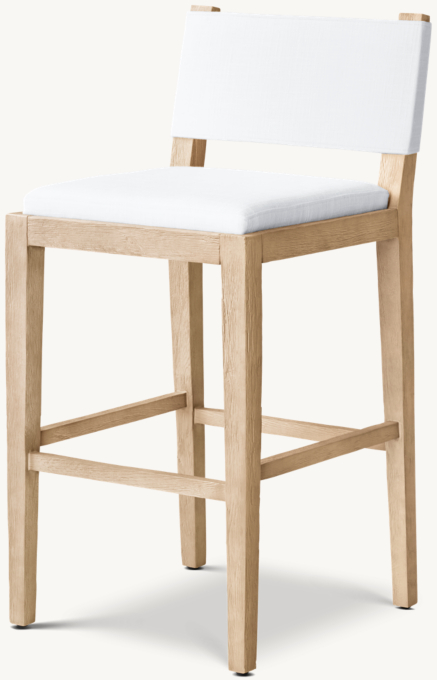 Saddle Fabric Bar & Counter Stool