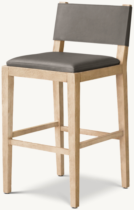 Saddle Leather Bar & Counter Stool