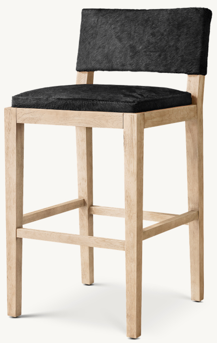 Saddle Hair-on-Hide Stool Collection | RH