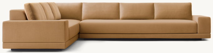 Cortona Full Cushion Back Left-Arm L-Sectional