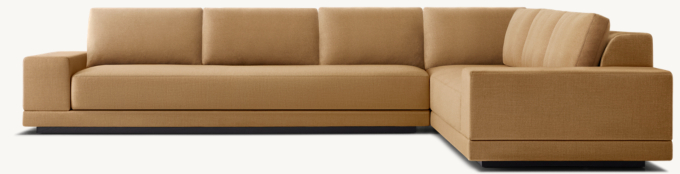 Cortona Full Cushion Back Right-Arm L-Sectional