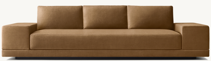 Cortona Wide-Arm Full Cushion Back Sofa