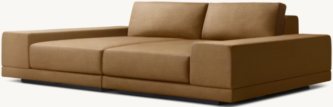 Cortona Full Cushion Back Wide-Arm Daybed