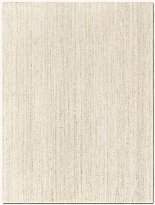 Overhead view of Hisar Jute Rug - Cut-To-Order 