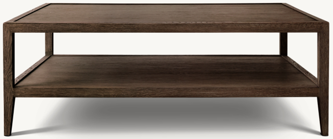 French Contemporary Square Coffee Table