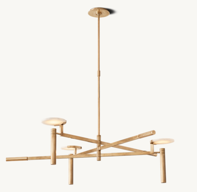 Melange Round Chandelier 45\" 