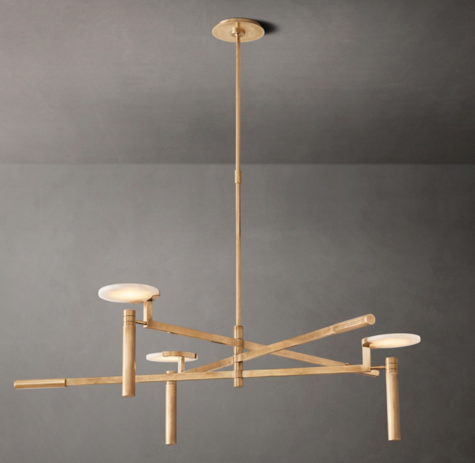 Melange Round Chandelier 45\" 