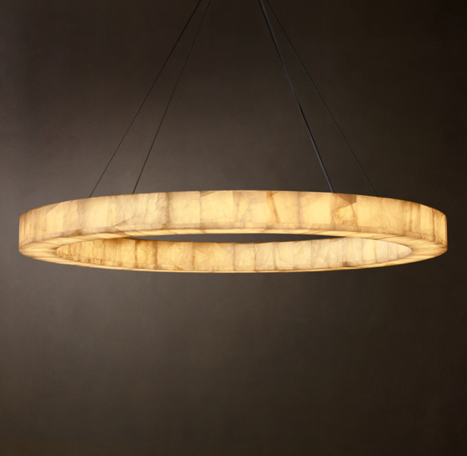 Rivage Lueur - Lustre rond 