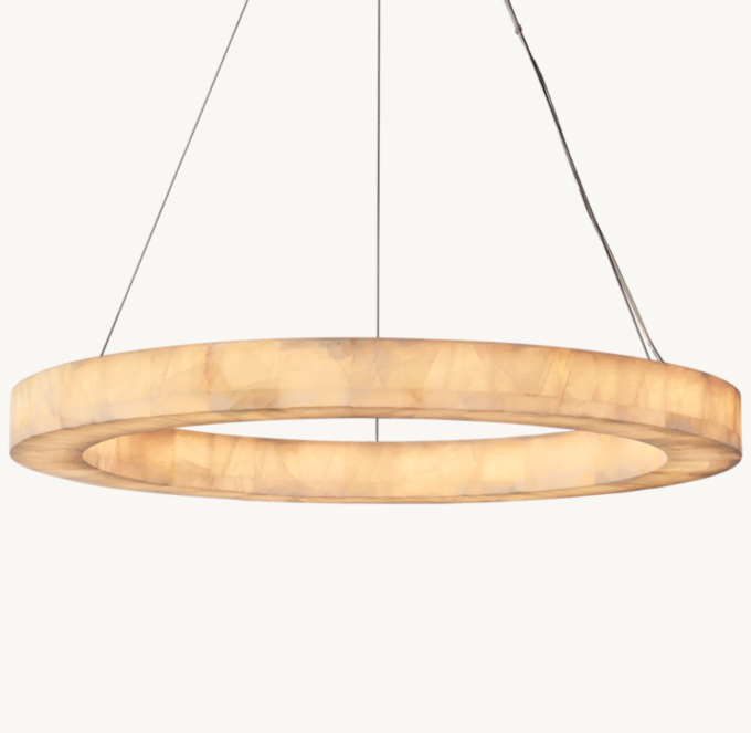 Rivage Lueur Round Chandelier 40"