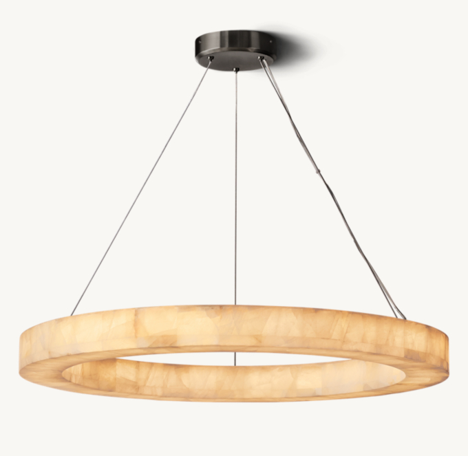 Rivage Lueur Round Chandelier 40"