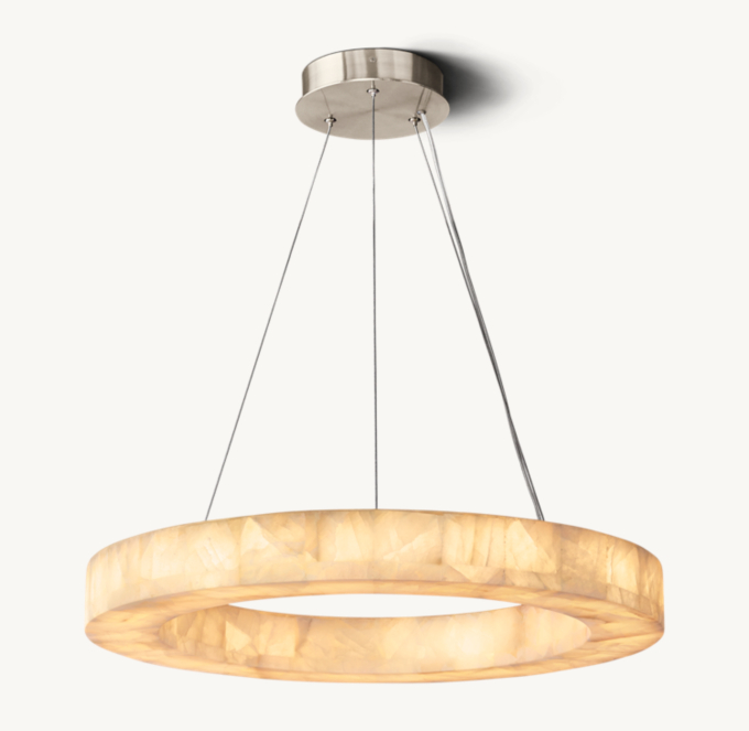 Rivage Lueur Round Chandelier 31\"