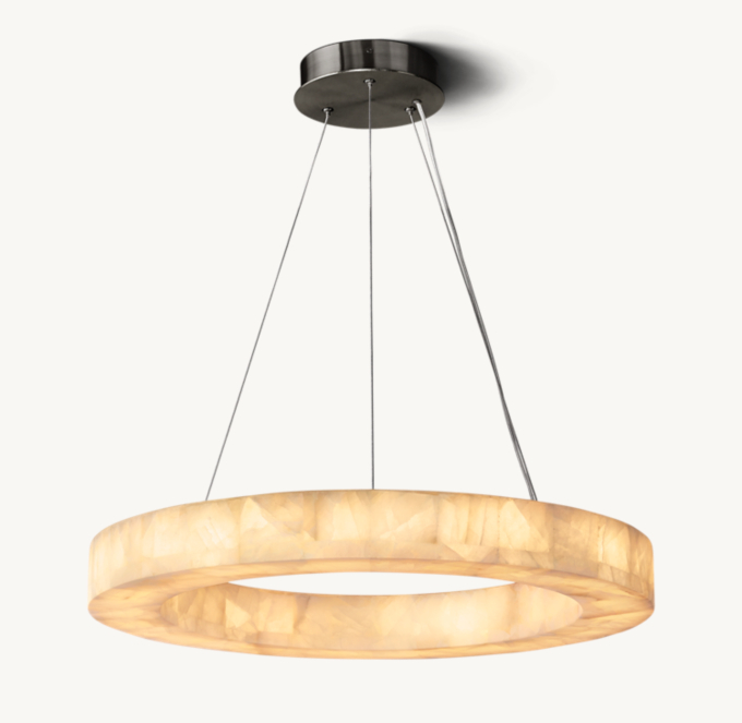 Rivage Lueur Round Chandelier 31\"