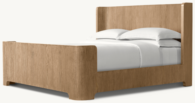 Rh wood beds discount