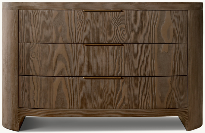 97cm nightstand shown in Brown Douglas Fir.