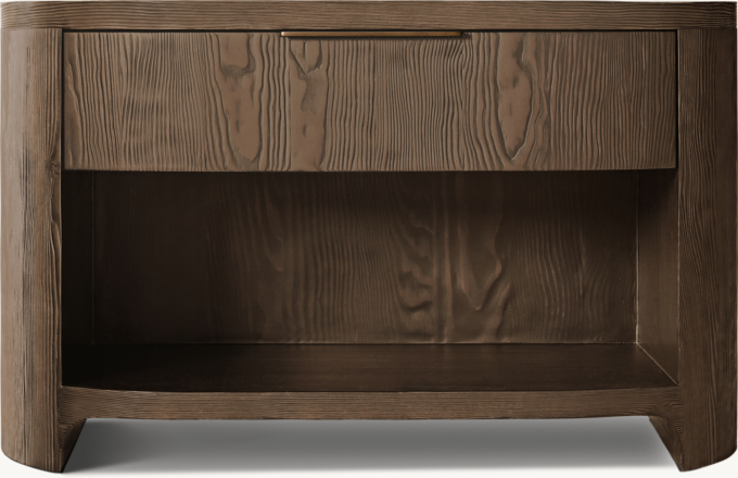 38&#34; nightstand shown in Brown Douglas Fir.