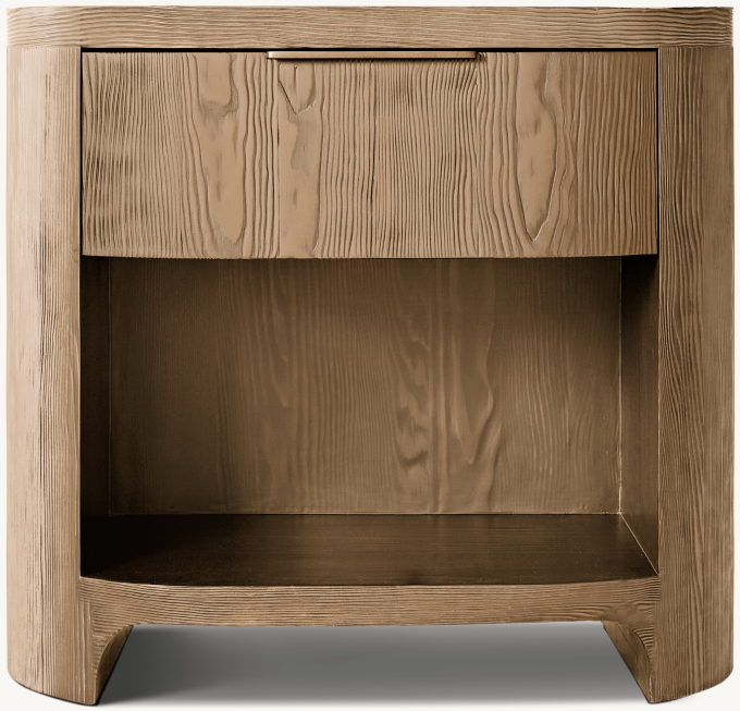 26&#34; nightstand shown in Greige Douglas Fir.