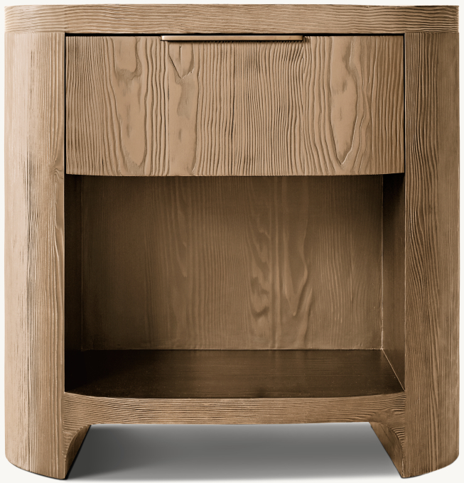 22&#34; nightstand shown in Greige Douglas Fir.