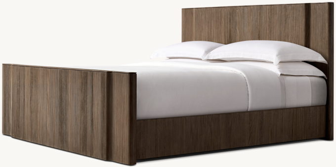 Kyoto Panel Bed with Footboard