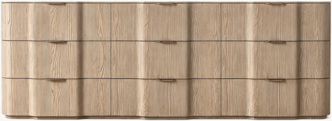 Shown in Greige European Fir.