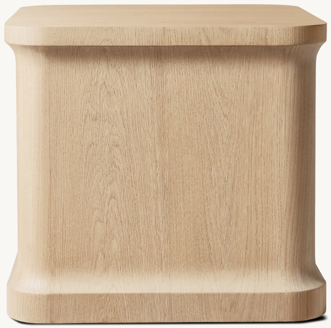 Baron Square Plinth Side Table