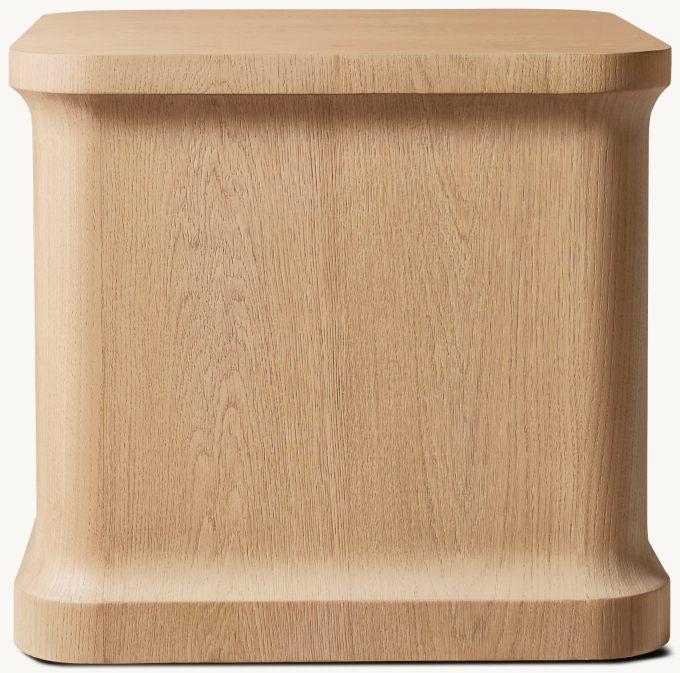 Baron Square Plinth Side Table
