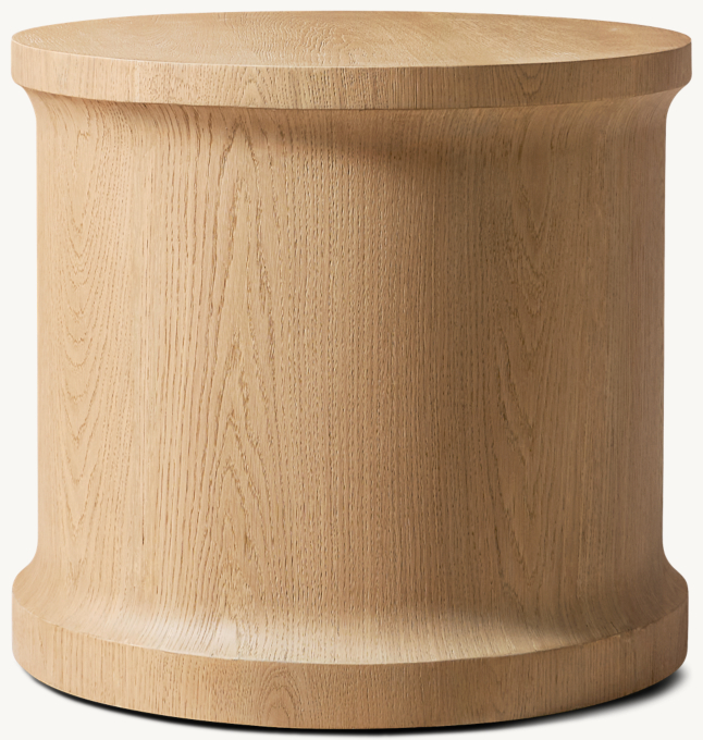 Baron Round Plinth Side Table