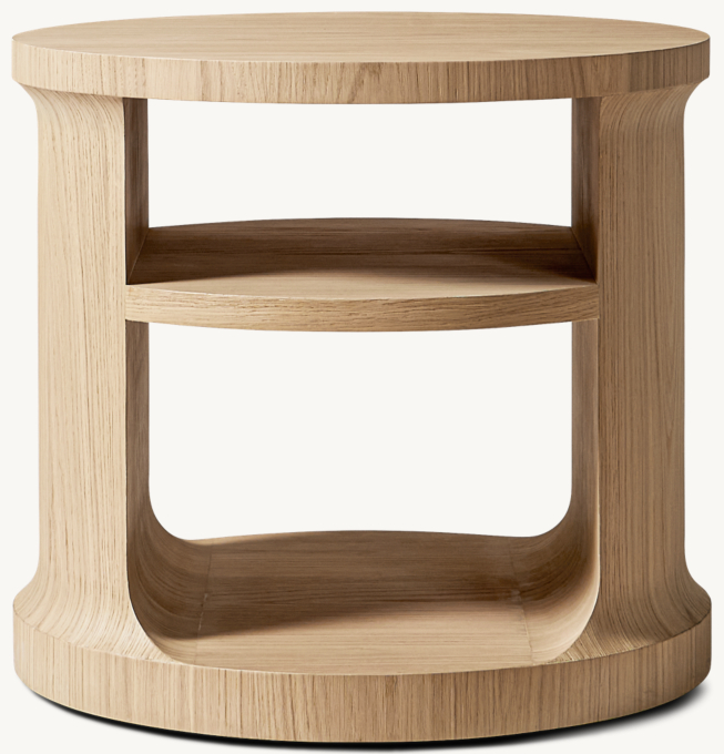 Baron Round Open Side Table