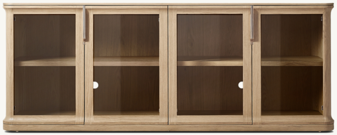 Baron Glass 4-door Sideboard
