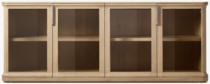 Shown in Greige Oak.