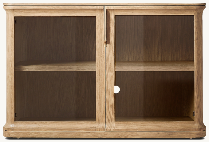 Baron Glass Double-Door Sideboard