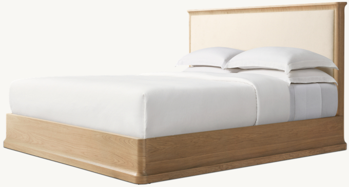 Baron Fabric Panel Bed