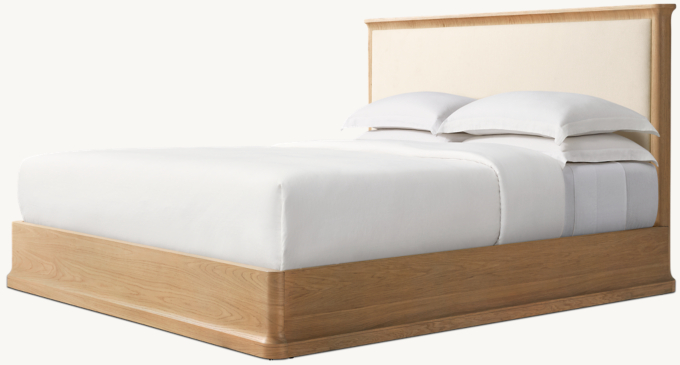 Baron Fabric Panel Bed