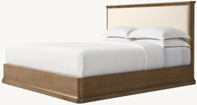 Baron Fabric Panel Bed