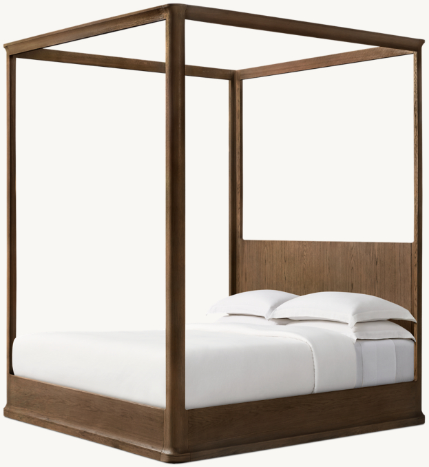 Three Quarter view of Baron Canopy Bed 
