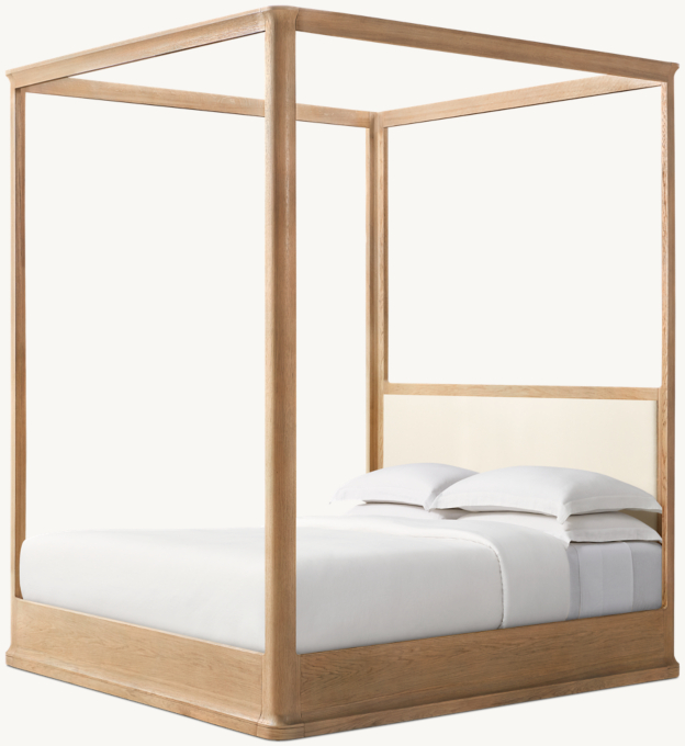 Baron Fabric Canopy Bed