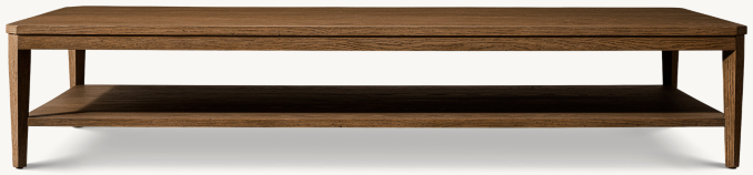 Delphine - Table basse rectangulaire