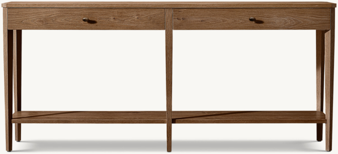 Delphine Console Table with Drawers | RH