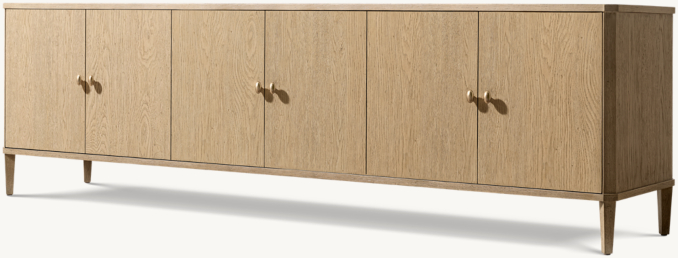 RH Delphine Media Console