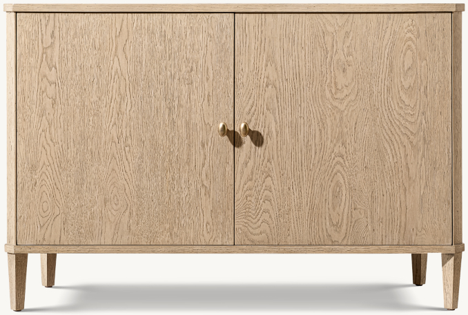 Shown in Greige Oak.