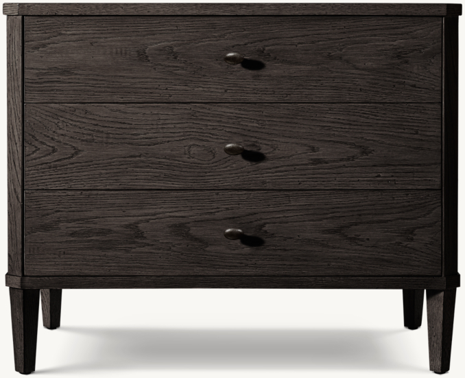 32" nightstand shown in Black Oak.